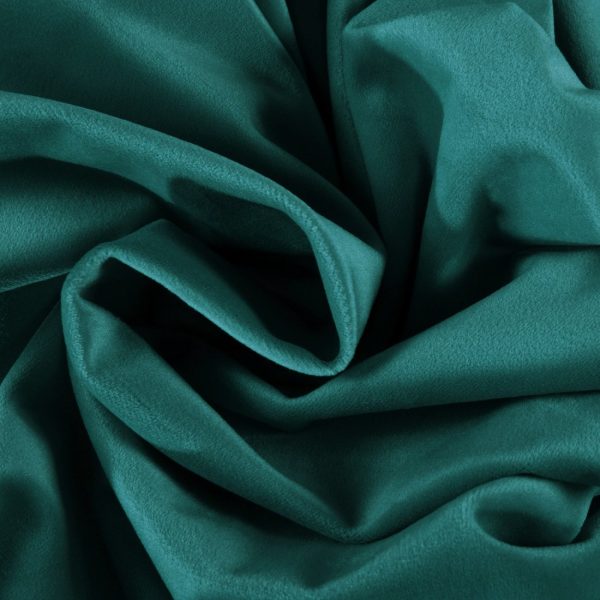 Big Back Support Pillow Wedge Headboard Cushion Velvet Cyan - obrazek 10
