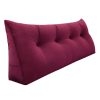 Poduszka klinowa na zagłówek Velvet Burgundy