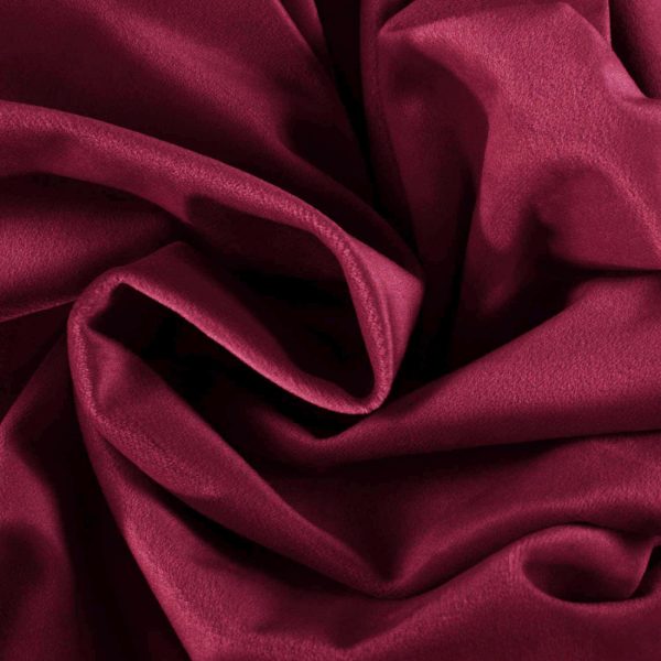 Wedge Bolster Pillow Headboard Cushion Velvet Burgundy – Bild 8