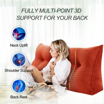 triangular reading pillow 993